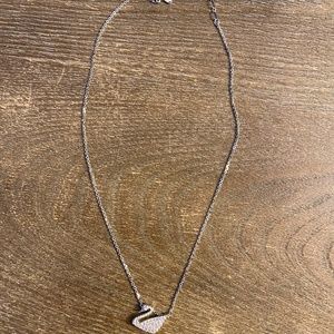 Swarovski Swan Necklace